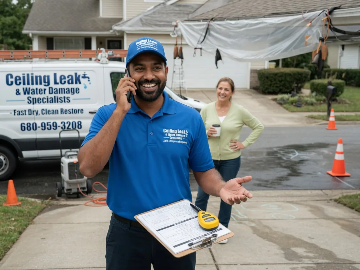 Ceiling Leak Cleanup Nordheim, TX FAQs